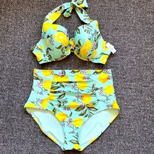 NWT Adore Me High Waisted Bikini